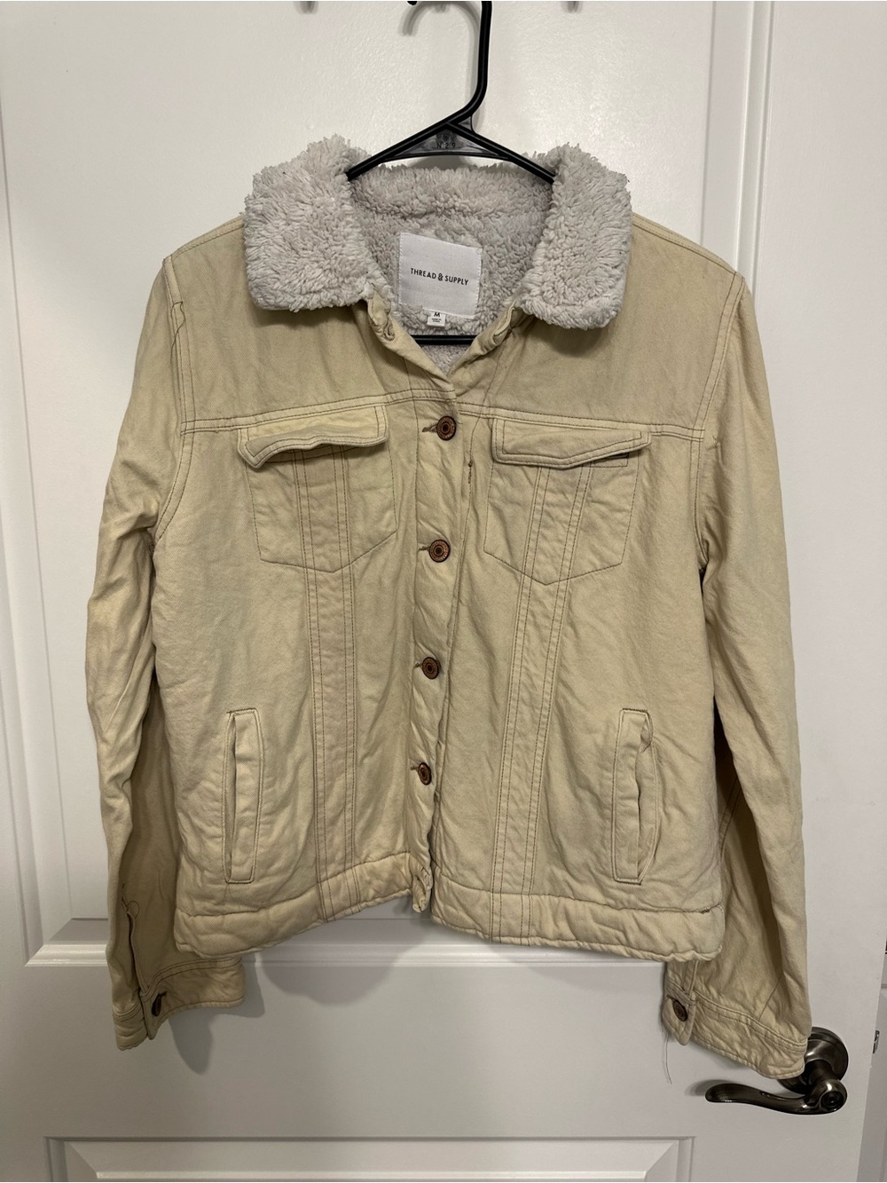 Thread & Supply Sherpa-Lined Jacket